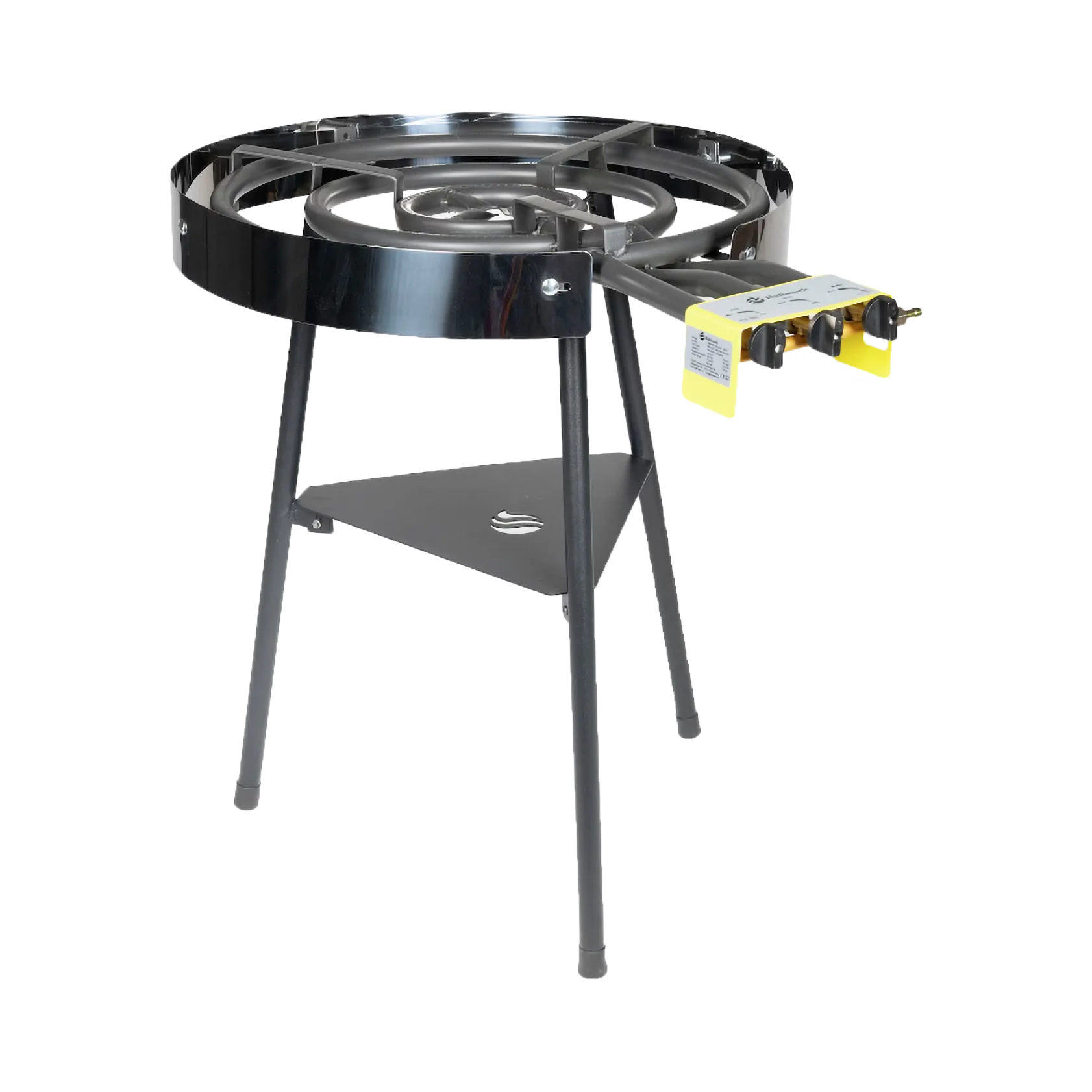 Hällmark gas burner Ø60 cm V2, Black Hällmark