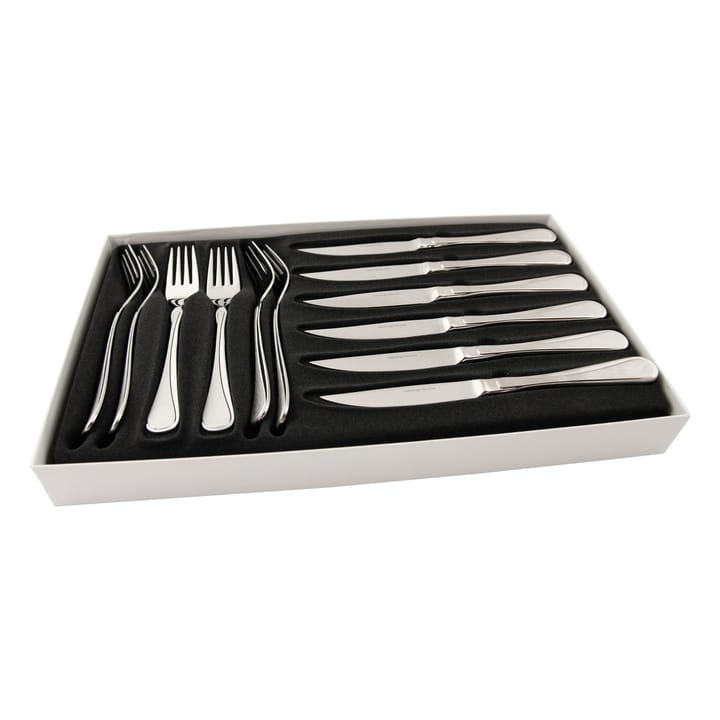 Carina meat cutlery set 12 pcs, stainless steel Hardanger Bestikk