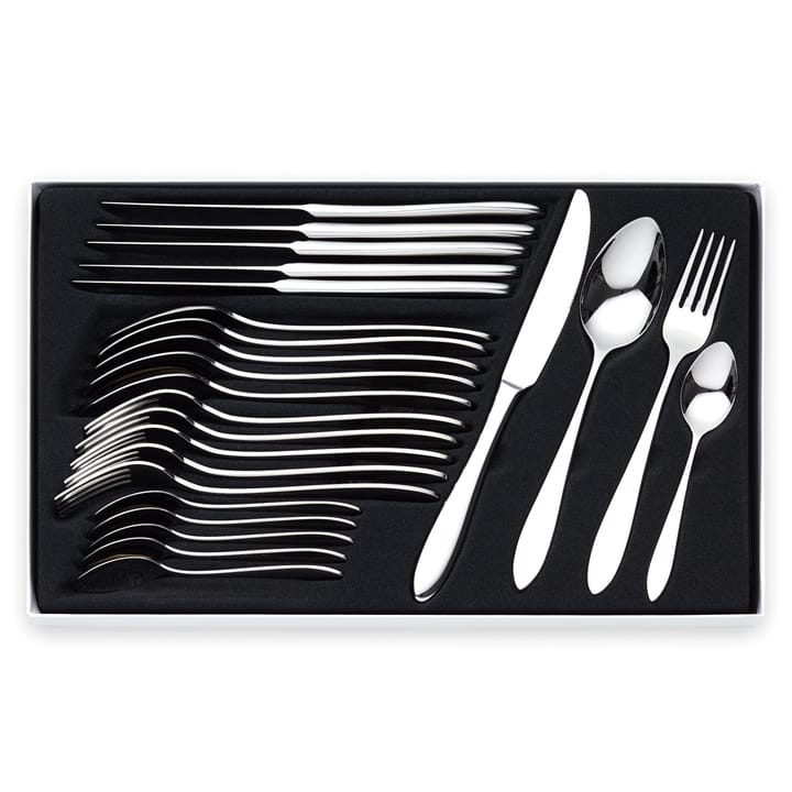 Fjord cutlery set, 24 pcs Hardanger Bestikk