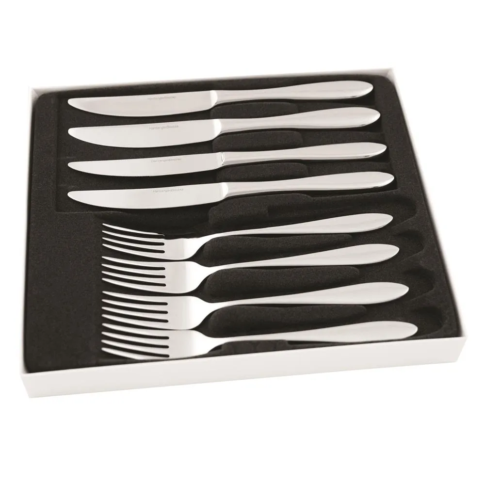 Fjord starter set 8 pcs, stainless steel Hardanger Bestikk