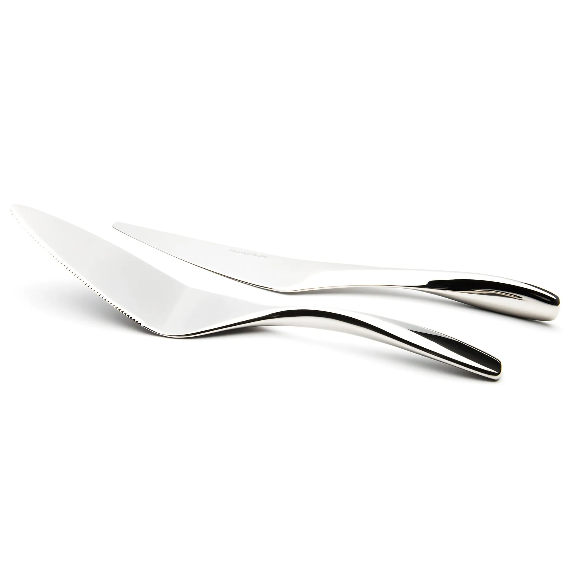 Hardanger cake set, stainless steel Hardanger Bestikk