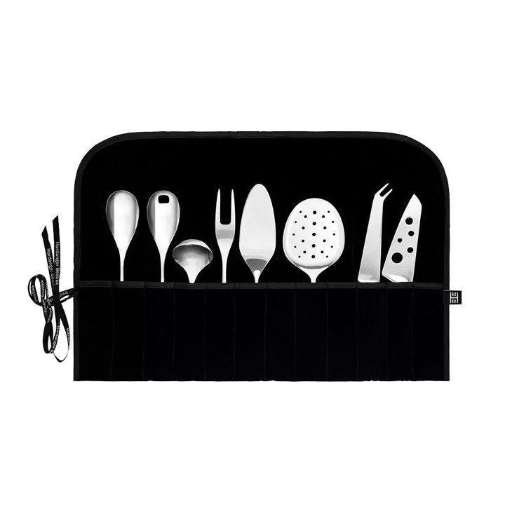 Hardanger cutlery holder for serving utensils - Black - Hardanger Bestikk