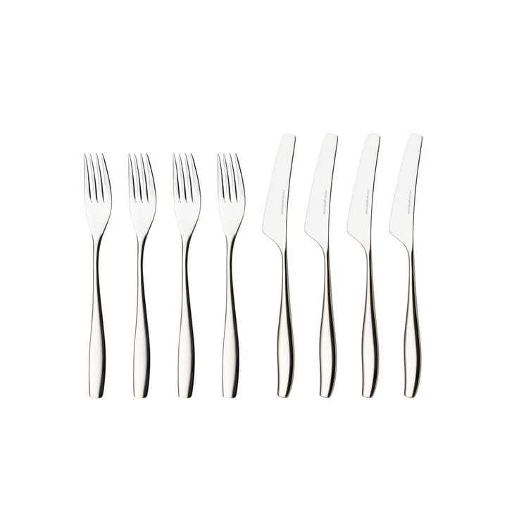 Julie starter cutlery 8 pieces, Stainless steel Hardanger Bestikk