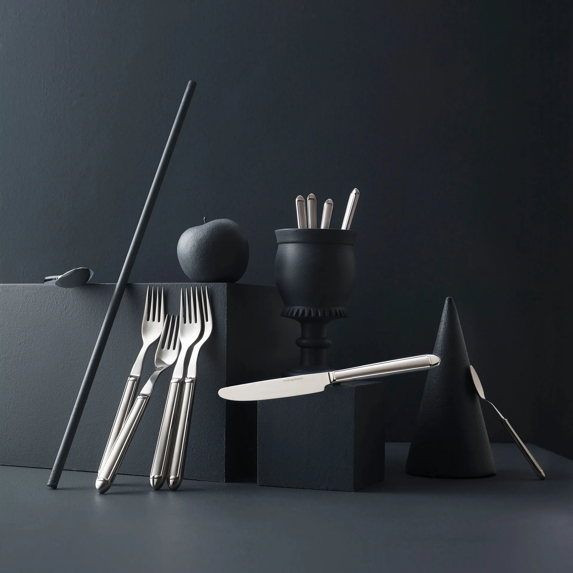 Nora cutlery 24 pcs, stainless steel Hardanger Bestikk