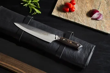 Damascus By Hâws chef's knife 32 cm - Wenge - Hâws