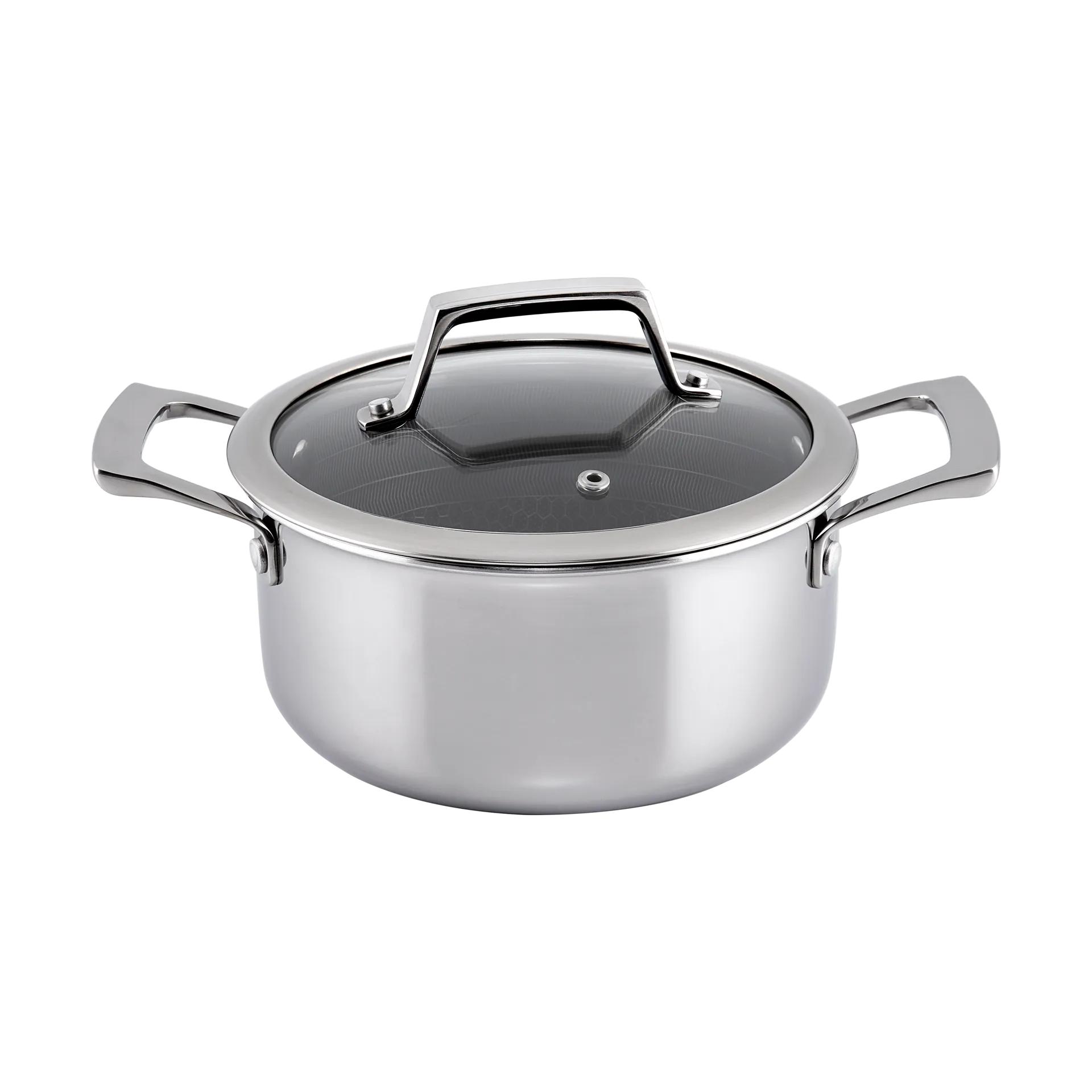 Hâws Santo hybrid coating pot with lid 2.2 L, Stainless steel Hâws