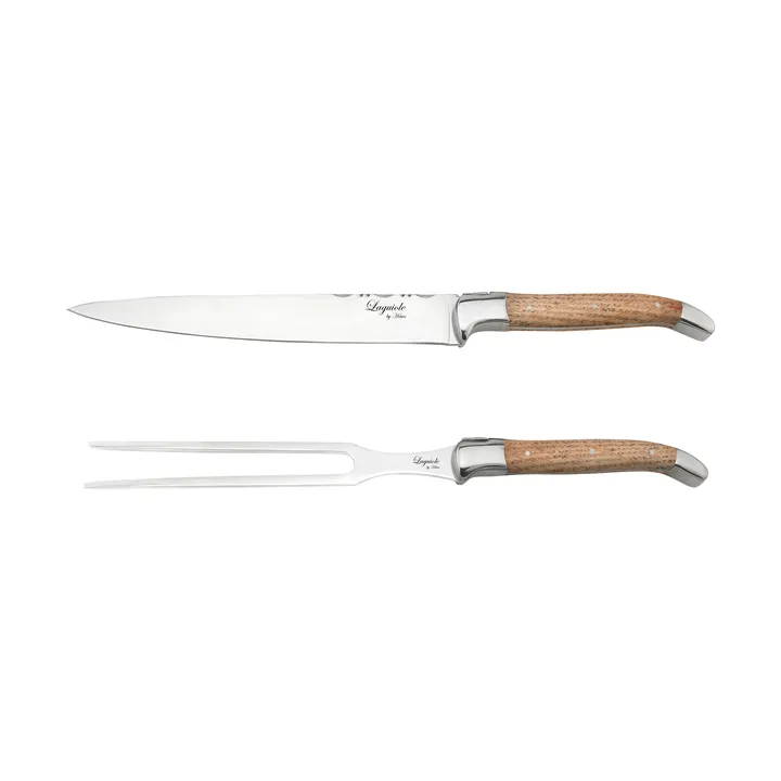 Laguiole By Hâws 2-piece carving set - Oak - Hâws