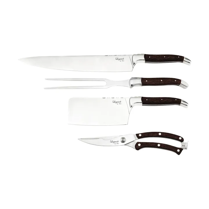 Laguiole By Hâws 4-piece chef's knife set - Wenge - Hâws