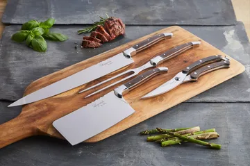 Laguiole By Hâws 4-piece chef's knife set - Wenge - Hâws