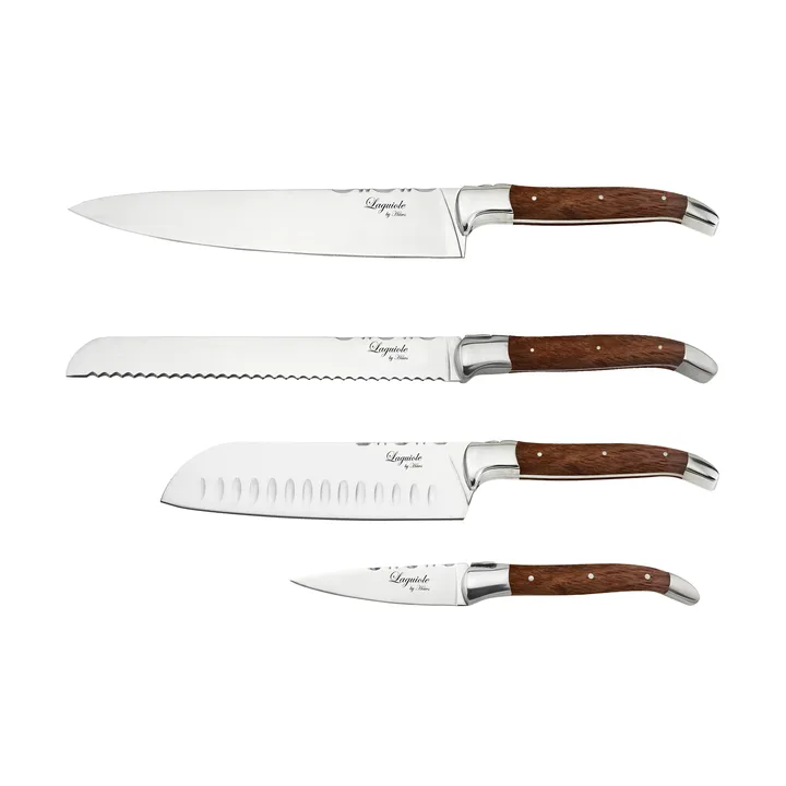Laguiole By Hâws 4-piece knife set - Rosewood - Hâws