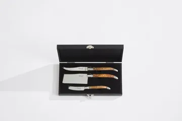 Laguiole By Hâws cheese knife set 3-piece - Olive - Hâws