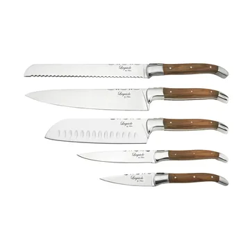 Laguiole By Hâws knife set 5-piece - Olive - Hâws
