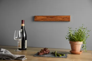 Laguiole by Hâws magnetic knife rack 40x5x2 cm - Acacia wood Herringbone style - Hâws