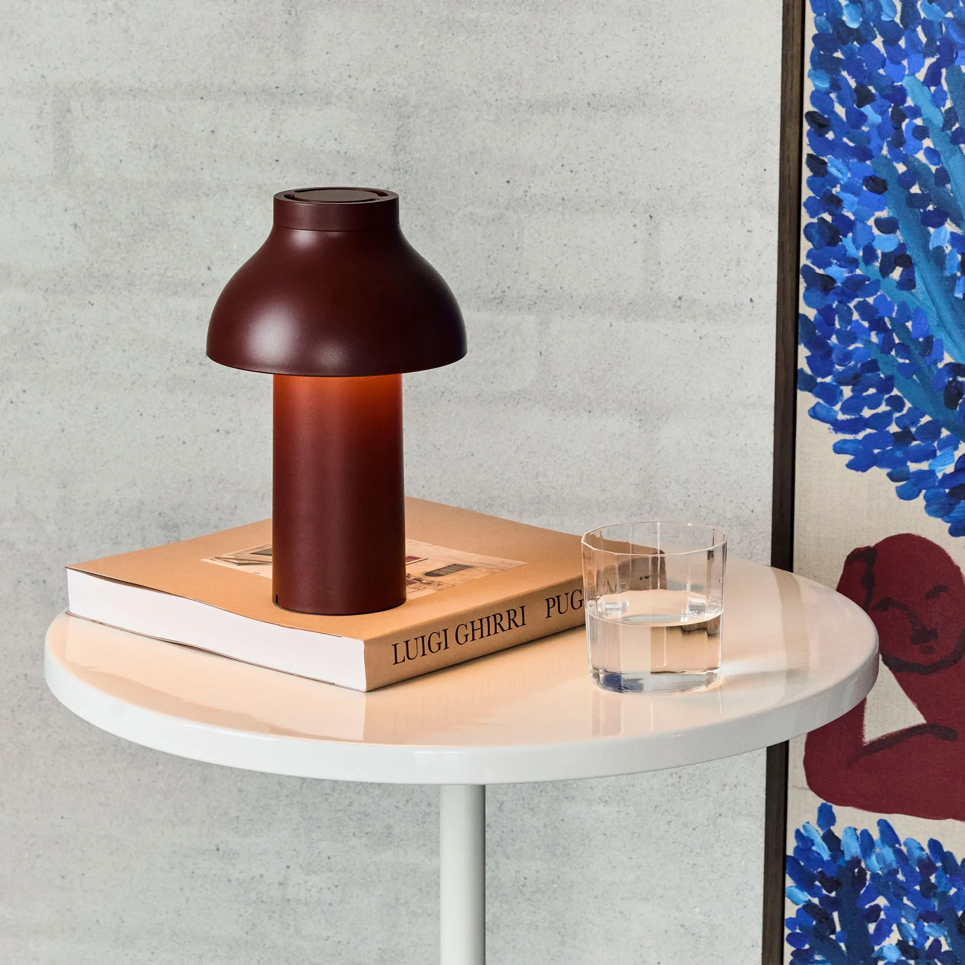 Angle drinking glass 4-pack, Wide 7,5 cm HAY