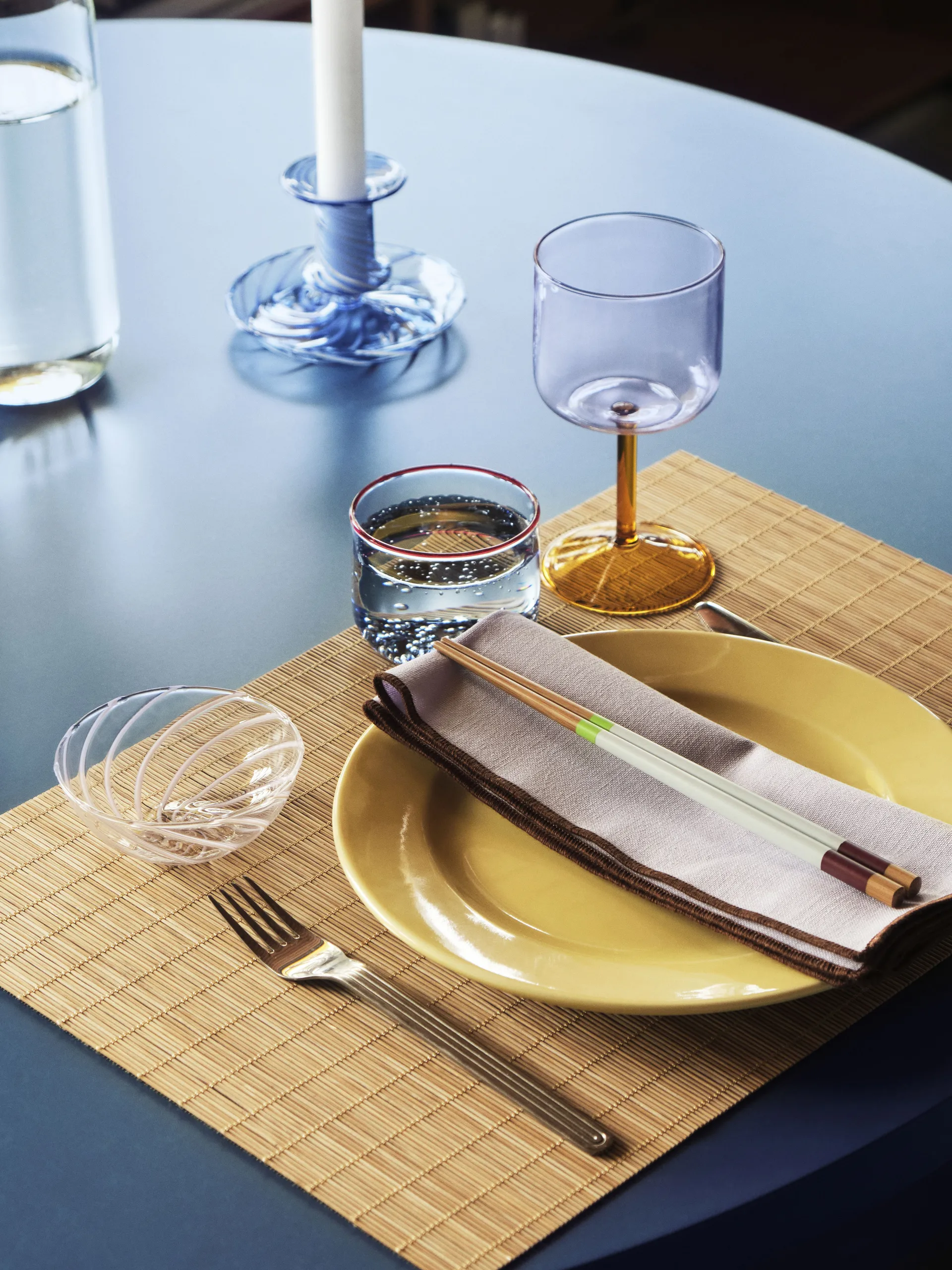 Bamboo placemat 31x44 cm 2-pack, Natural colour HAY