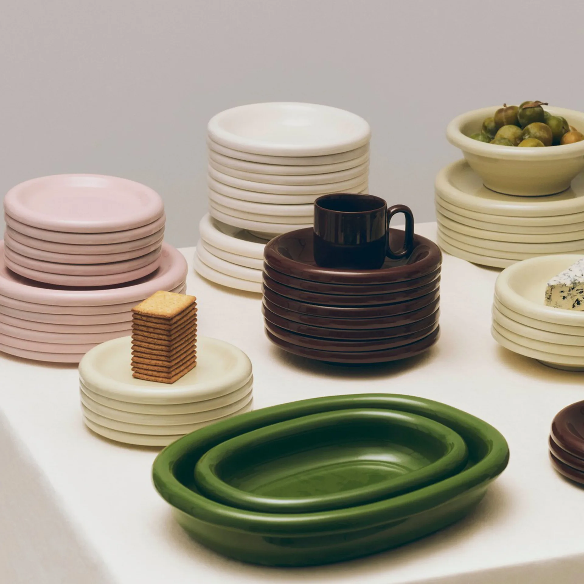 Barro bowl, Burgundy, Ø20 cm 2-pack HAY