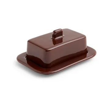 Barro butter dish - Burgundy - HAY