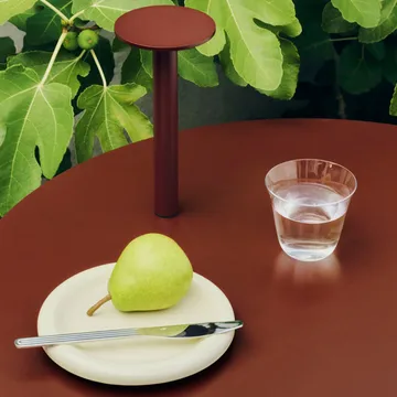 Barro plate - Pistachio, Ø24 cm 2-pack - HAY