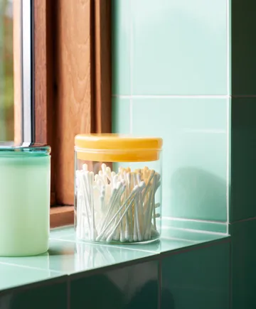 Borosilicate storage jar glass M 60 cl - Clear - HAY