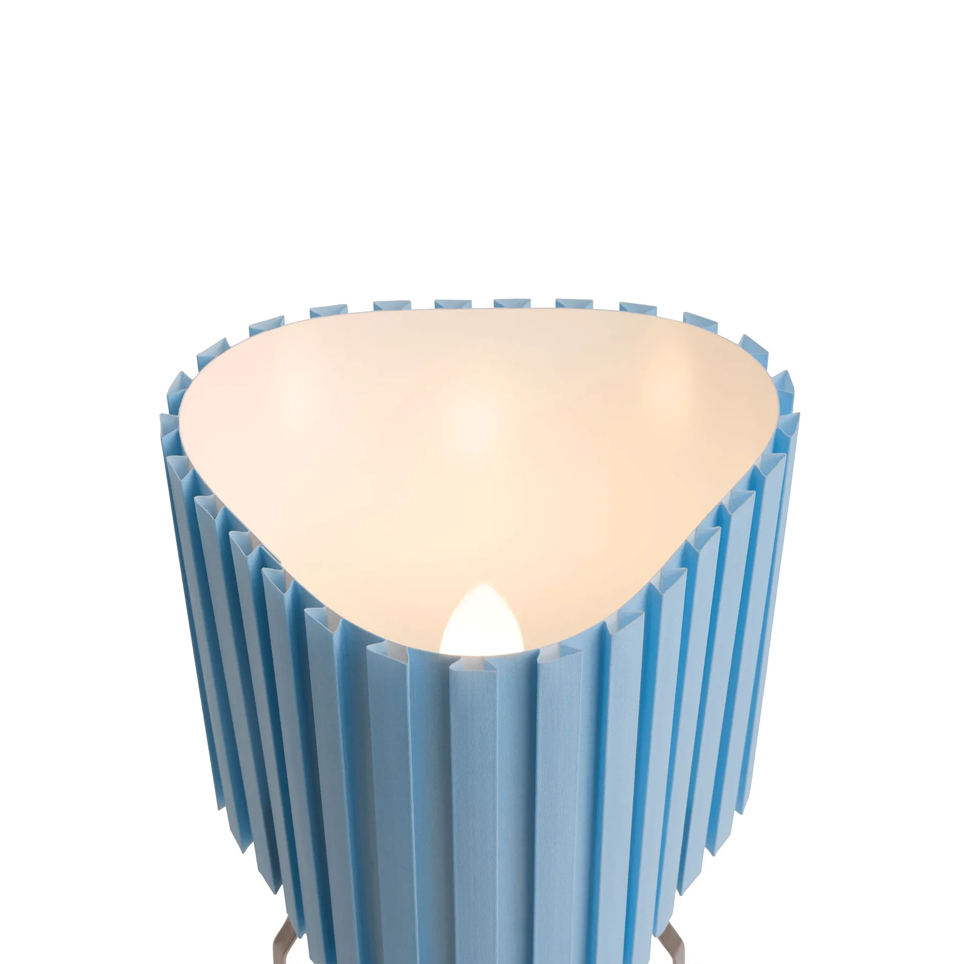 Canelé table lamp, Soft blue HAY