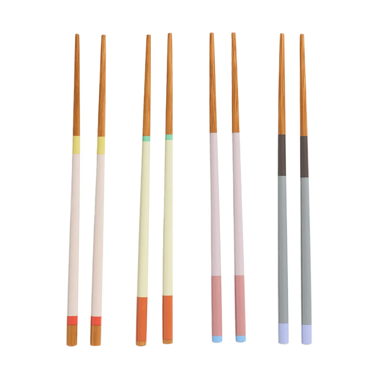 Colour chopsticks 4-pack, Pastel HAY