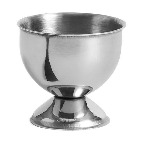 Essential Steel egg cup - Stainless steel, 4.5xØ4.5 cm - HAY