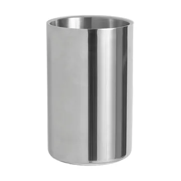 Essential Steel wine cooler - Stainless steel, 19.5xØ12 cm - HAY