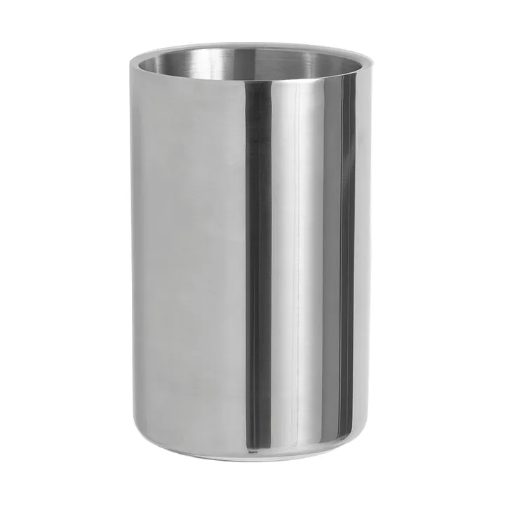 Essential Steel wine cooler - Stainless steel, 19.5xØ12 cm - HAY