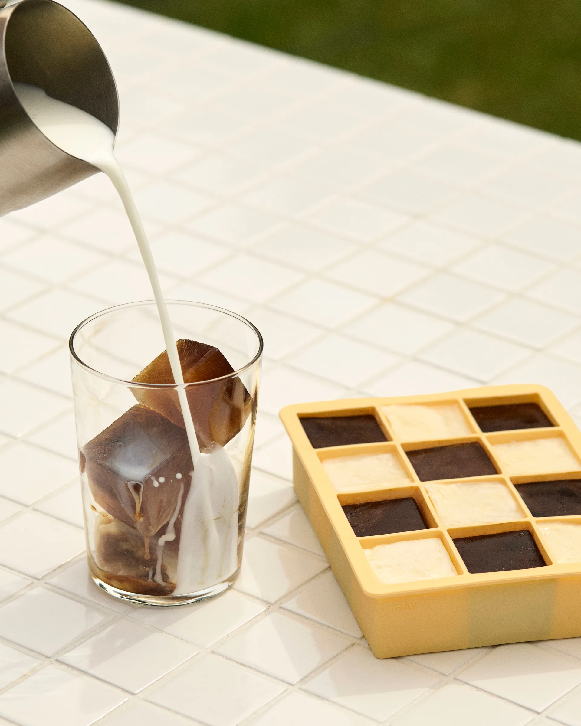 Glass drinking glass L 49 cl 4-pack, Clear HAY