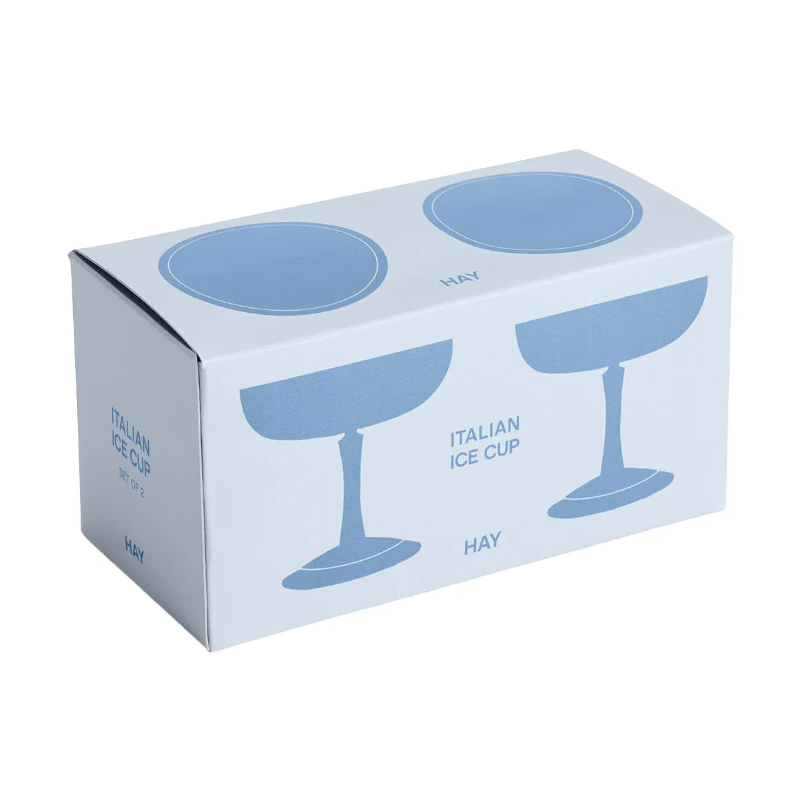 Italian Ice Cup dessert bowl, Stainless steel HAY