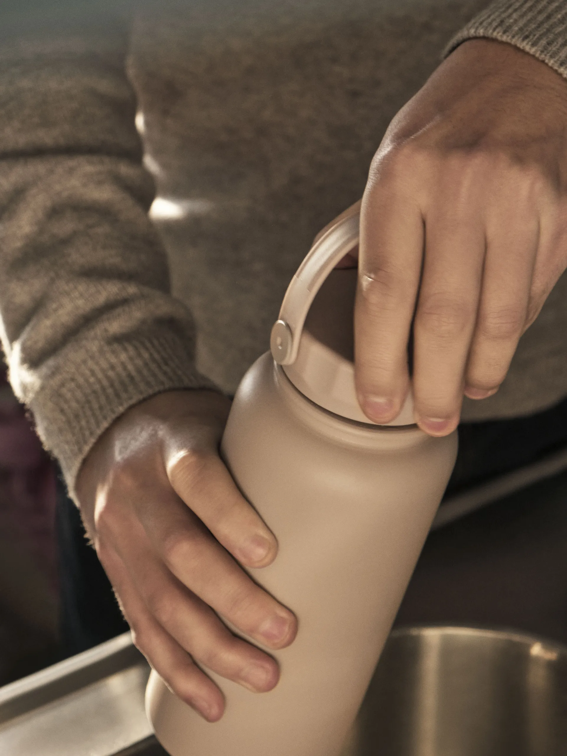 Mono Thermos 0.9 L, Cappuccino HAY