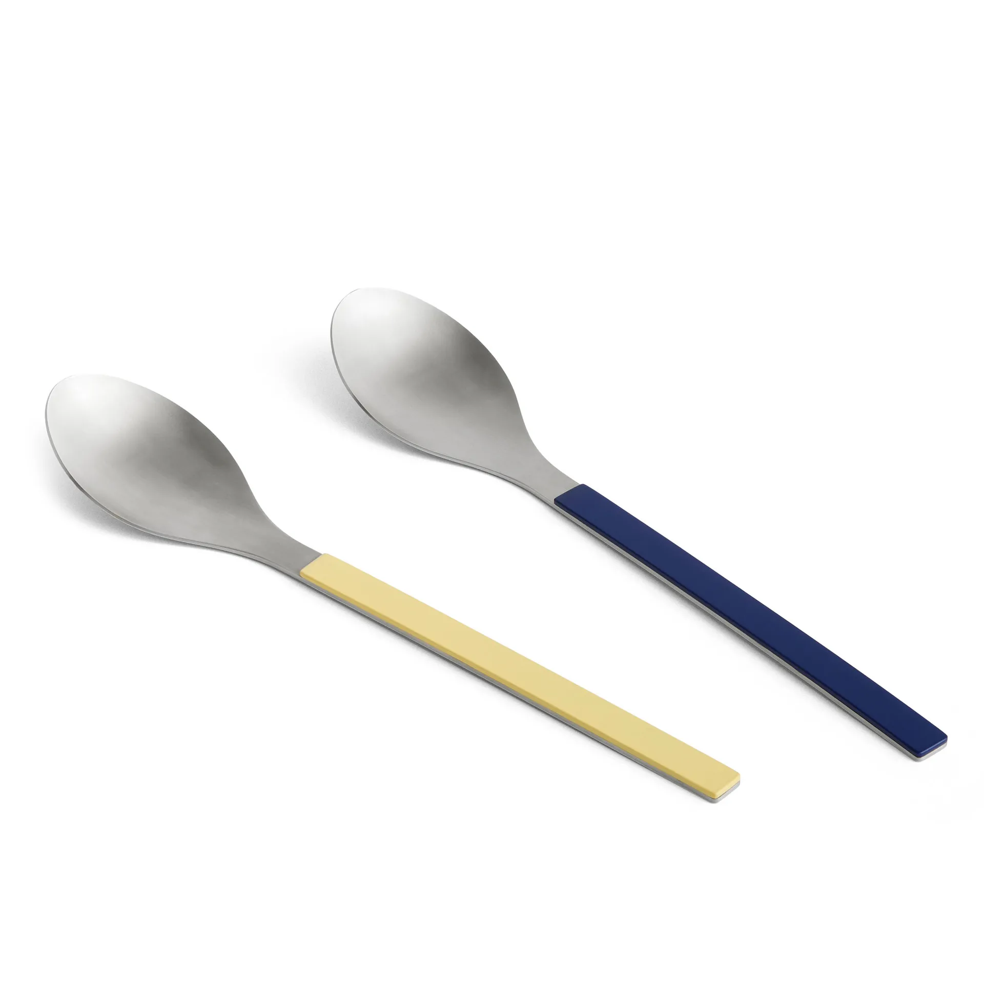MVS serving spoon 2-pack, Dark blue-yellow HAY
