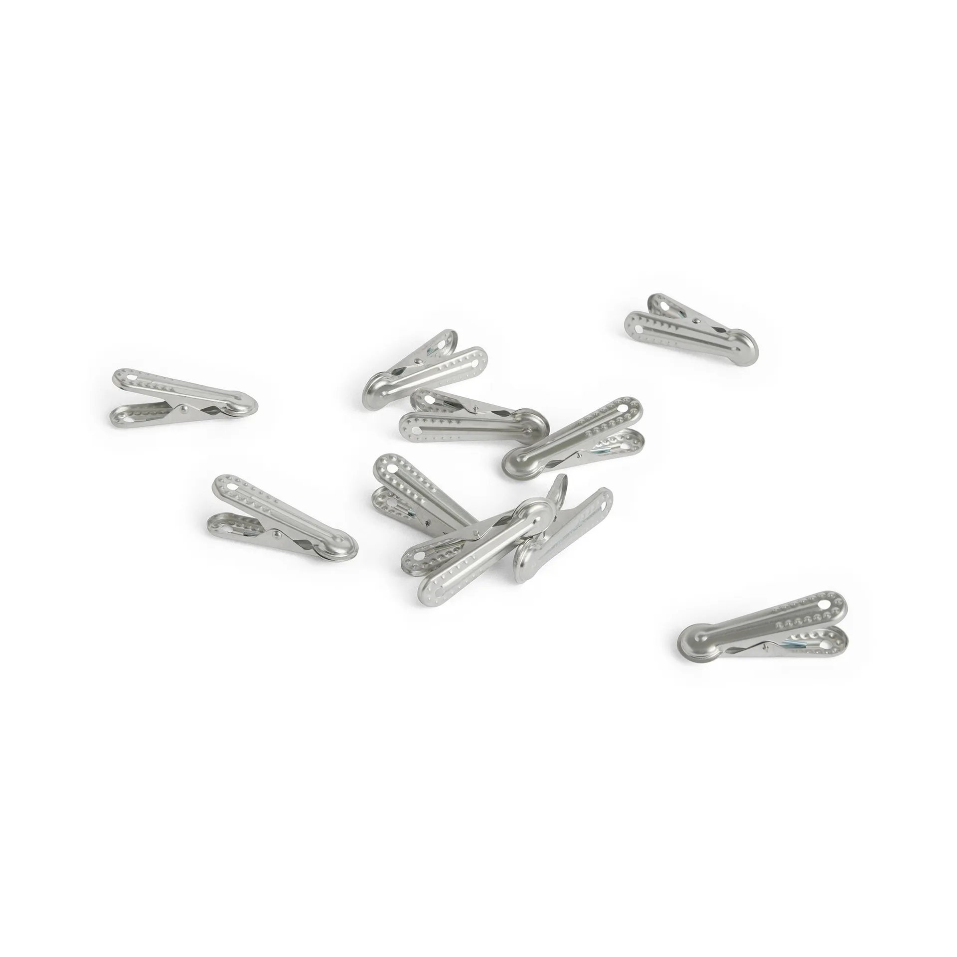 Outdoor Market clothespin, Silver, 10-pack HAY