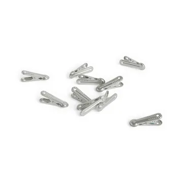 Outdoor Market clothespin - Silver, 10-pack - HAY