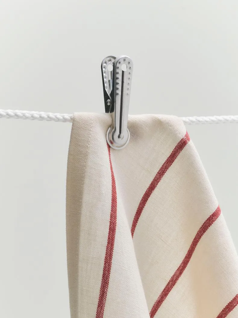 Outdoor Market clothespin, Silver, 10-pack HAY