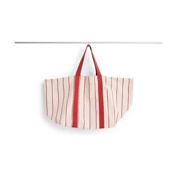 Outdoor Market picnic bag - Beige-red, medium - HAY