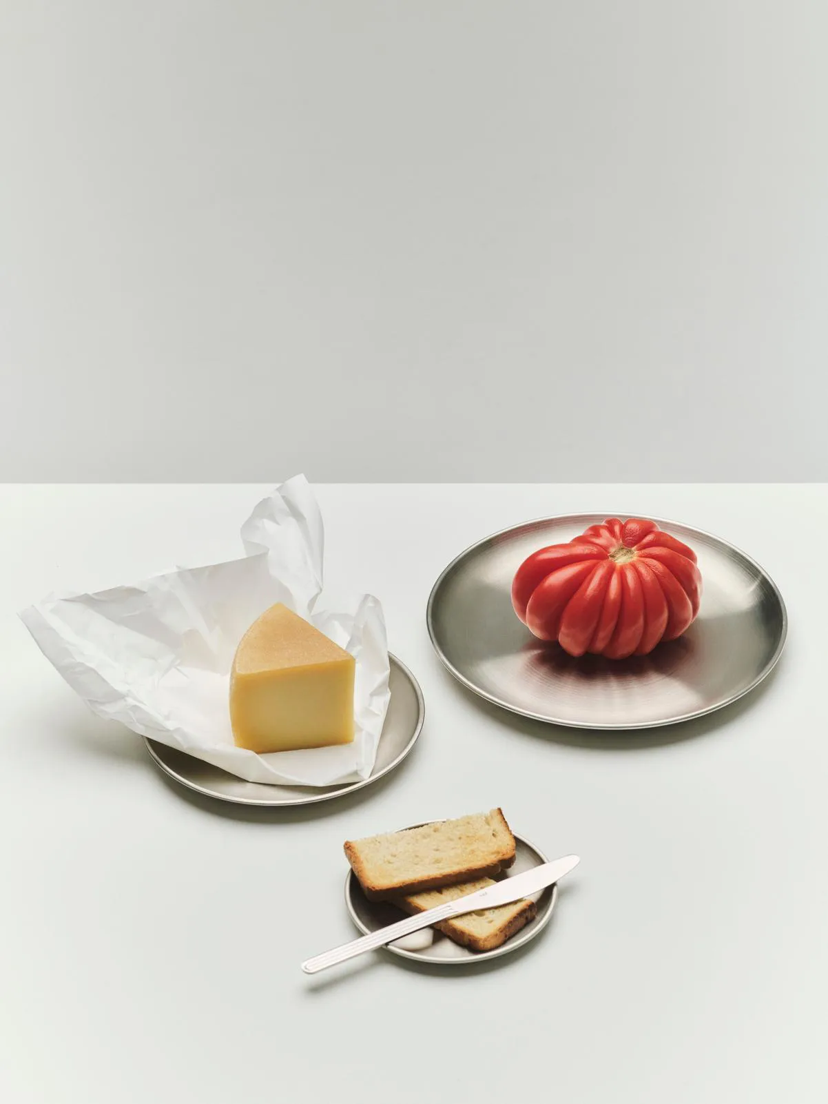 Outdoor Market plate, Stainless steel, Ø13.5 cm, 2-pack HAY