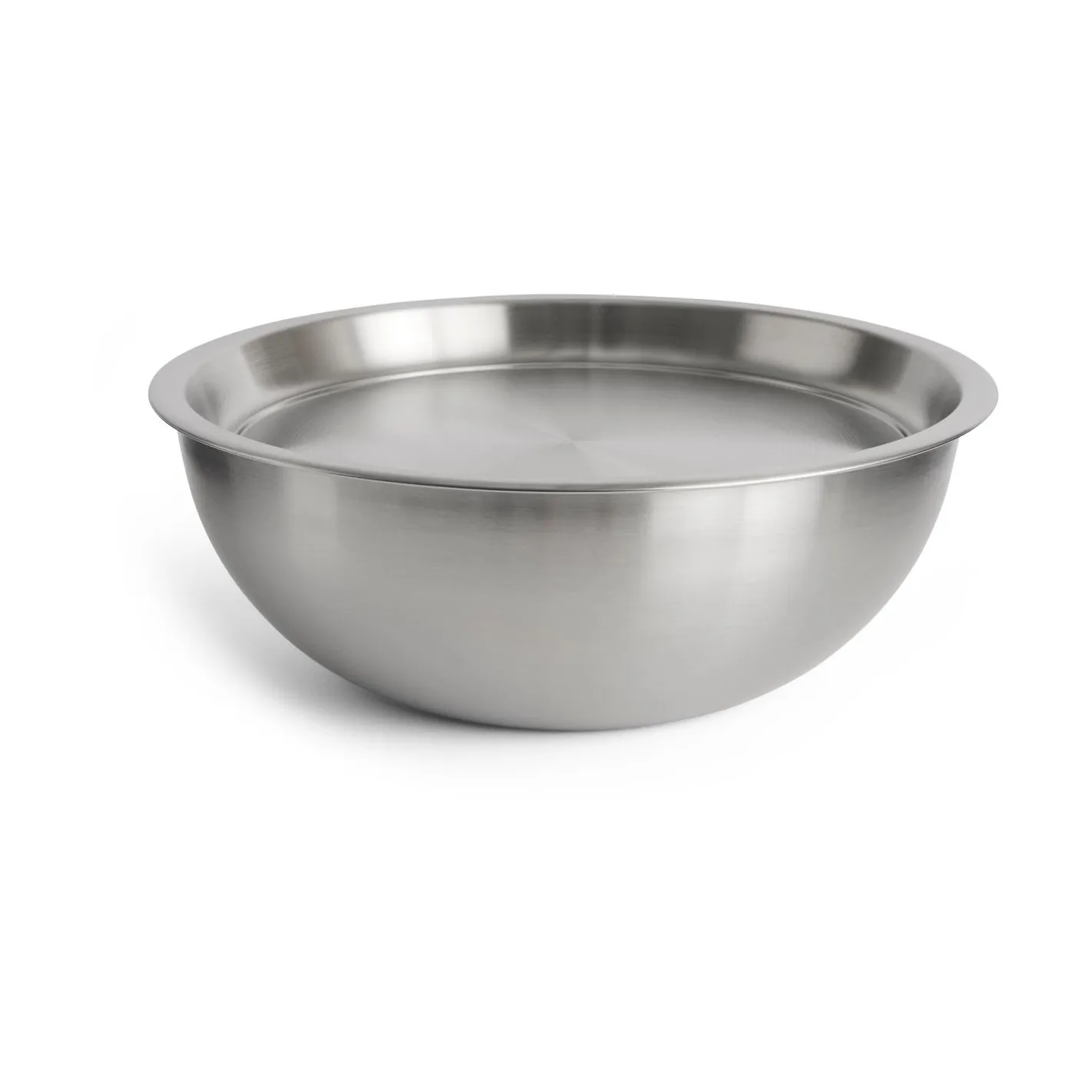 Outdoor Market serving bowl with lid, Stainless steel, large HAY