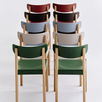Pack Chair 10 chair - Oiled oak-ash blue - HAY