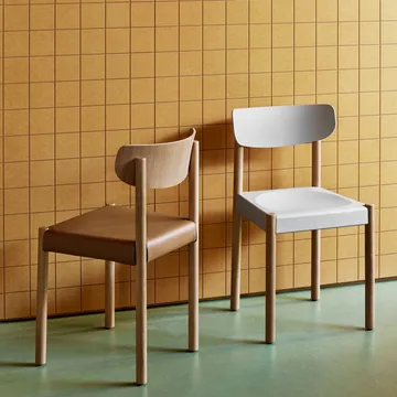 Pack Chair 11 chair - Iron black oak-Grano black - HAY