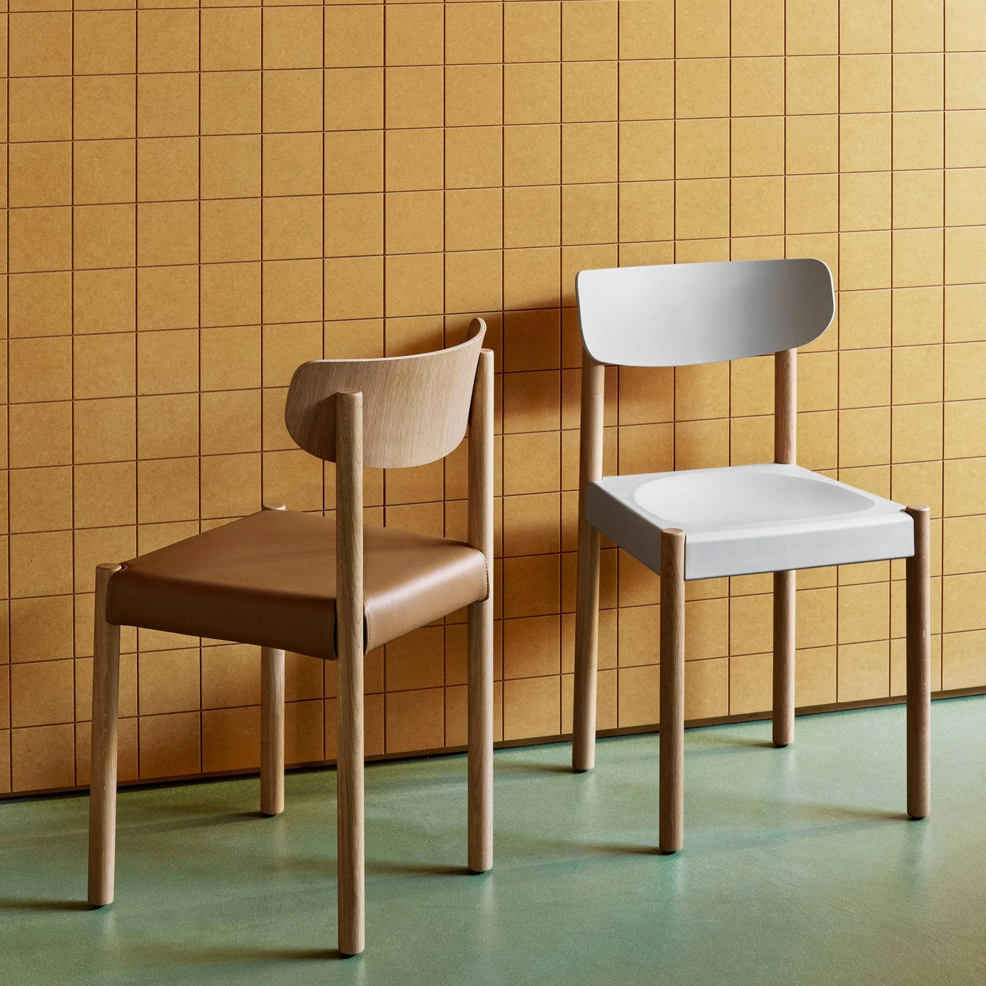 Pack Chair 11 chair, Iron black oak-Remix 973 HAY