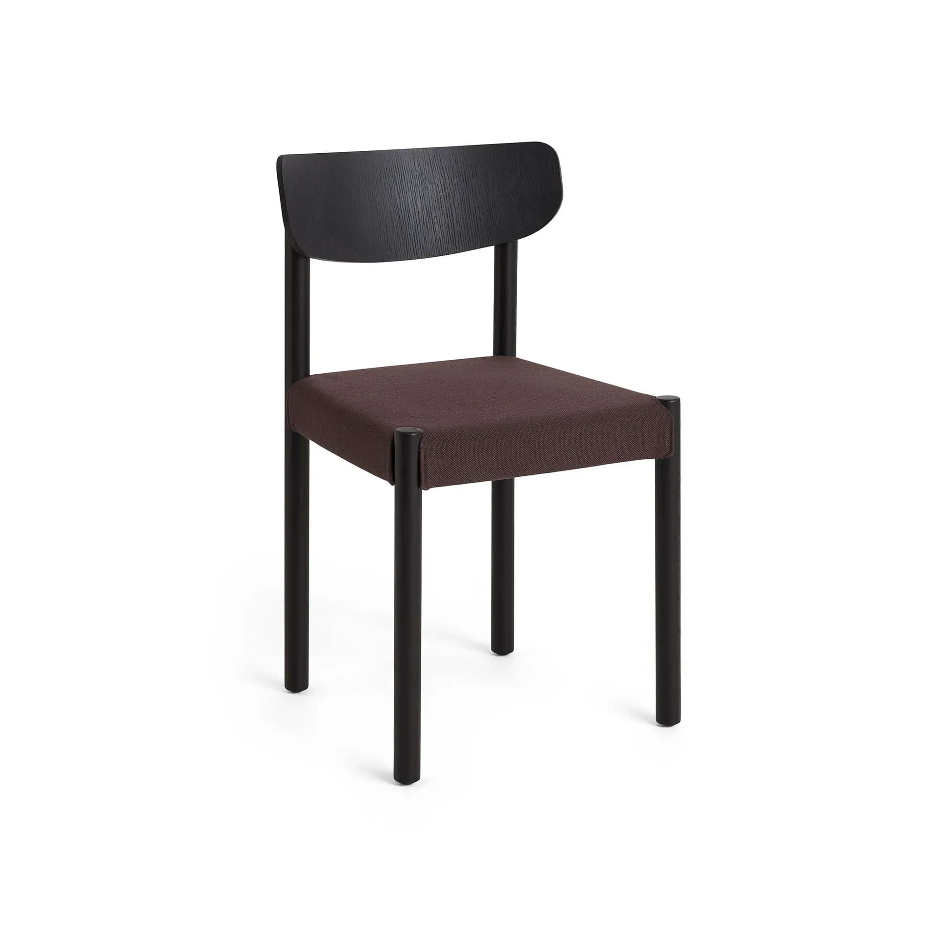 Pack Chair 11 chair, Iron black oak-Steelcut 695 HAY