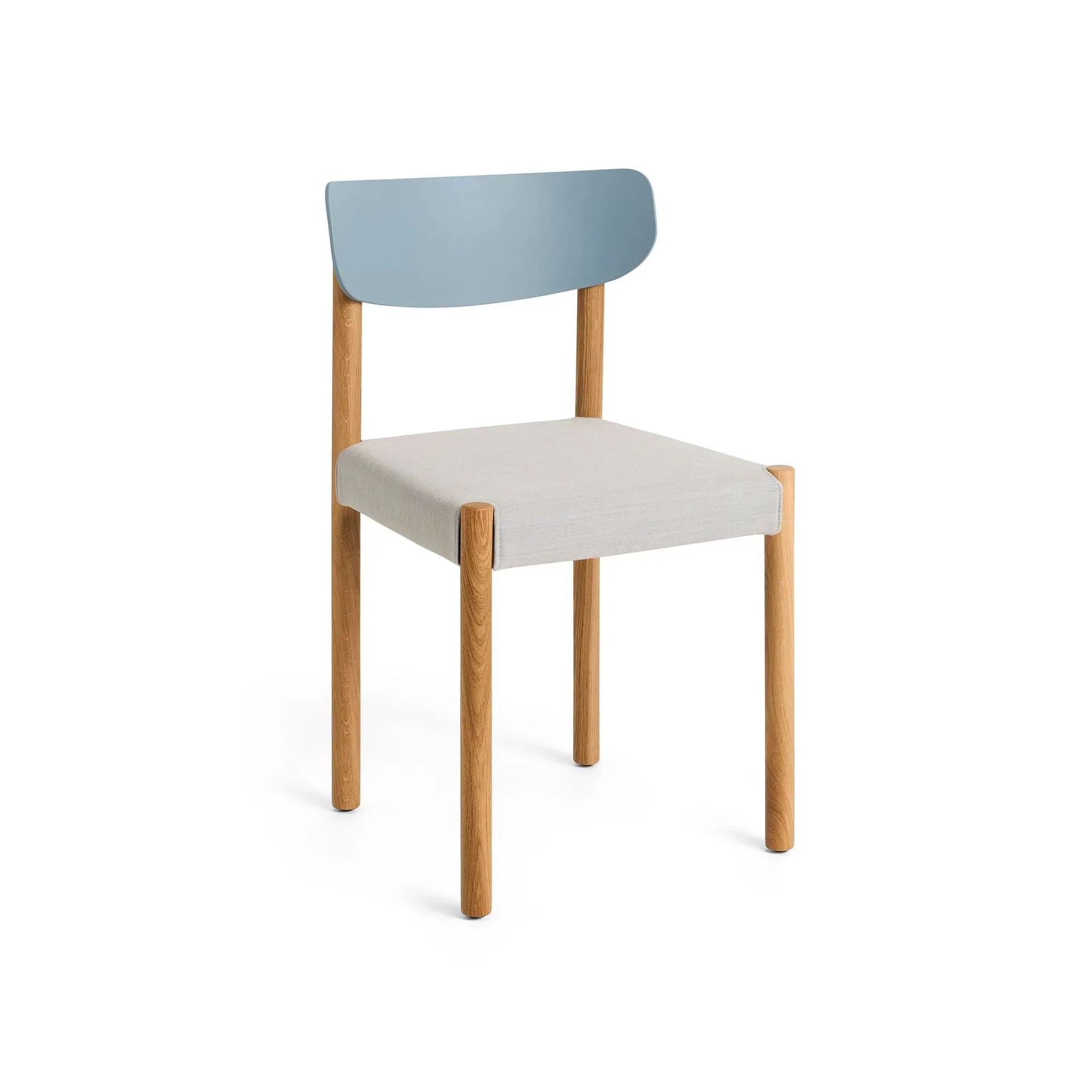 Pack Chair 11 chair, Oiled oak-ash blue-Remix 606 HAY