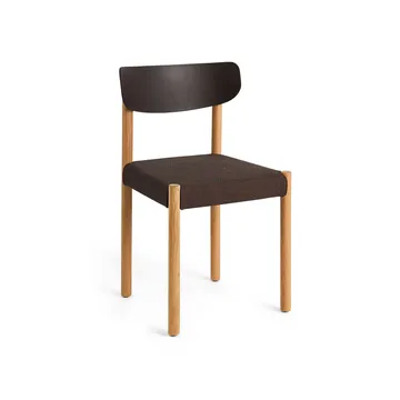 Pack Chair 11 chair - Oiled oak-graphite brown-Remix 356 - HAY