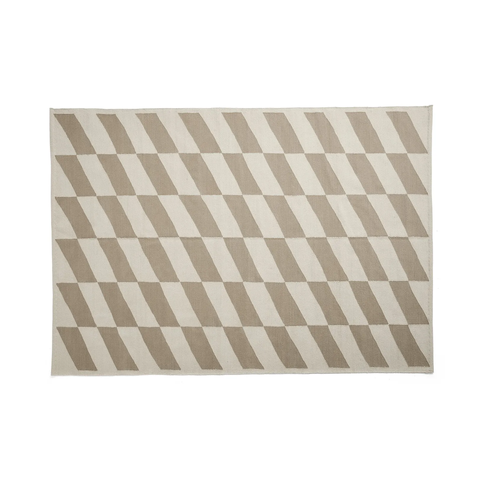 Shift Kelim rug 140x200 cm, Beige HAY