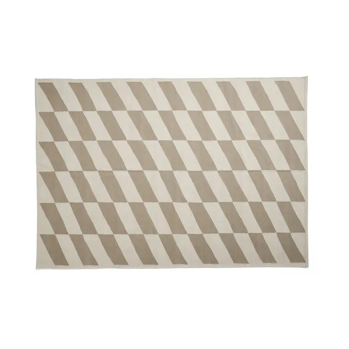 Shift Kelim rug 170x240 cm - Beige - HAY