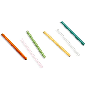 Sip Cocktail straws 6-pack - multi - HAY
