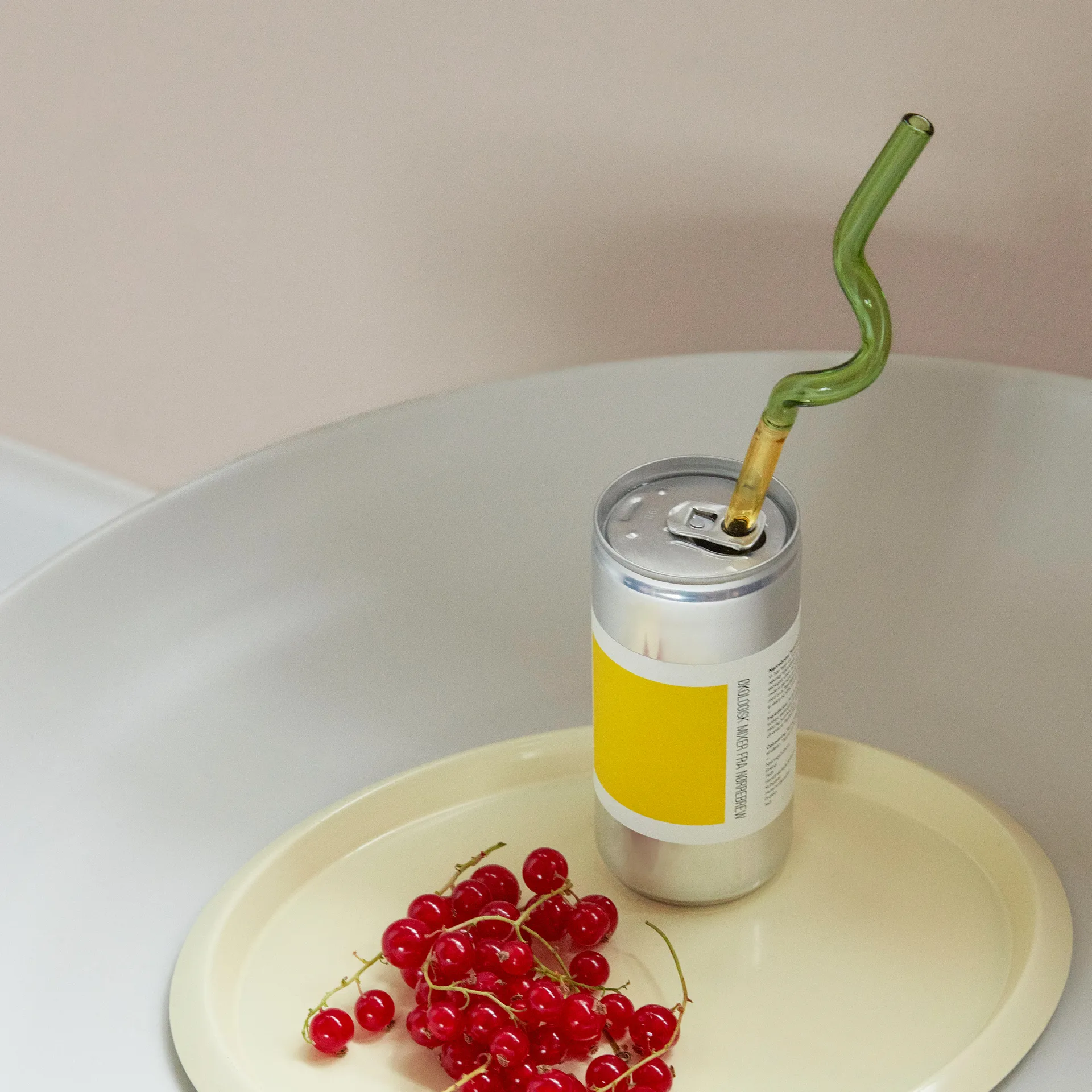 Sip Spiral straw 4-pack, multi HAY