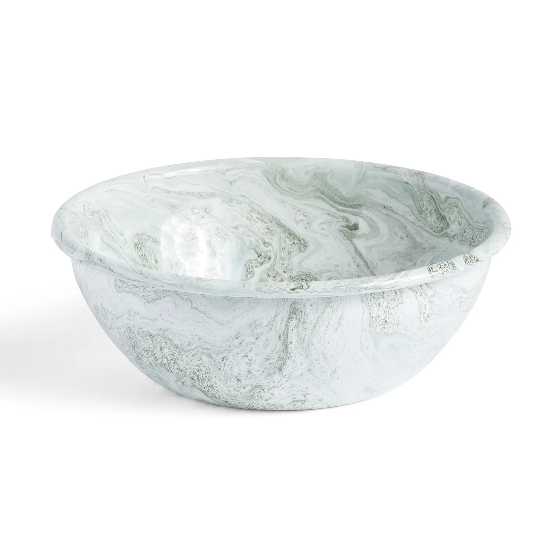 Soft Ice salad bowl Ø26 cm, green HAY