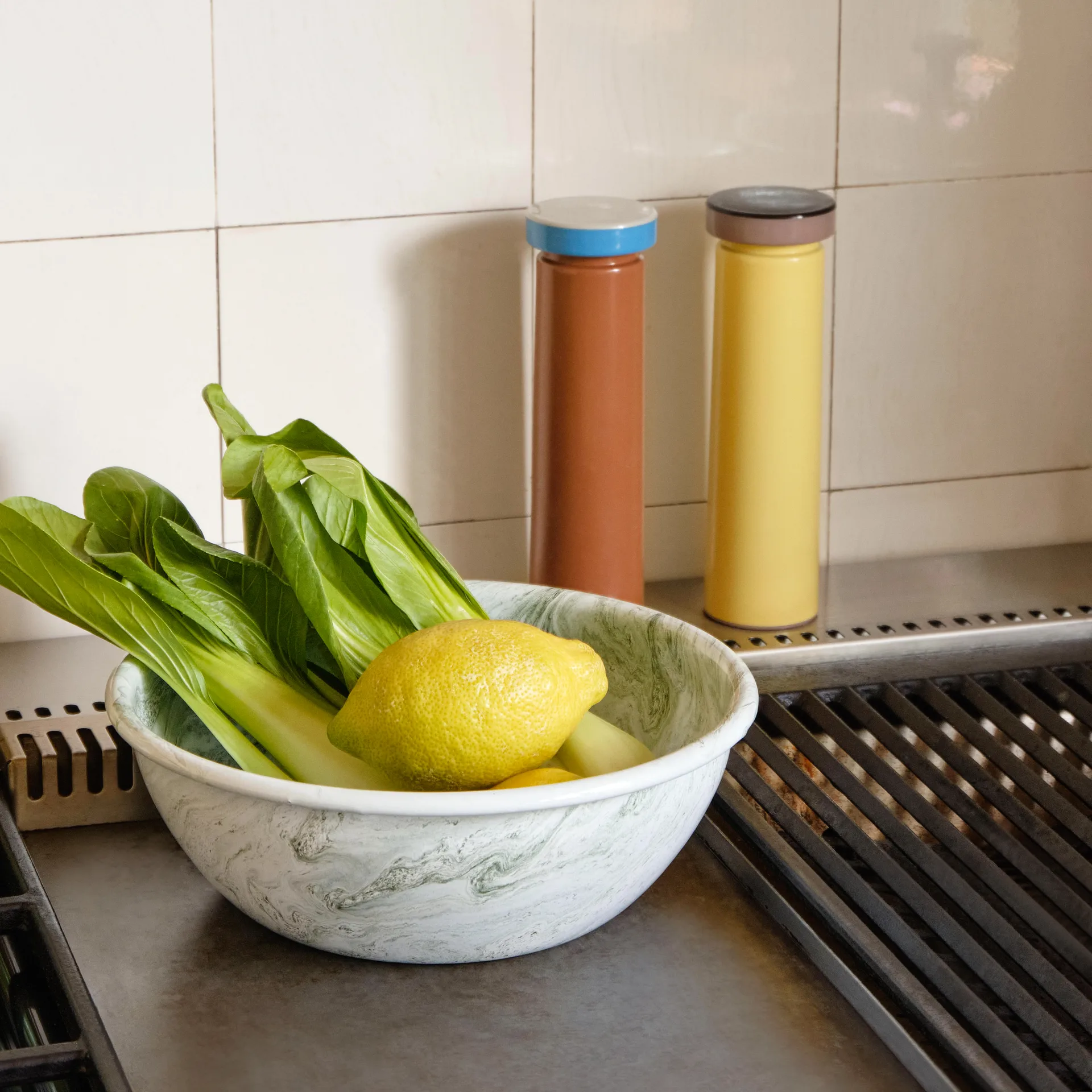 Soft Ice salad bowl Ø26 cm, green HAY